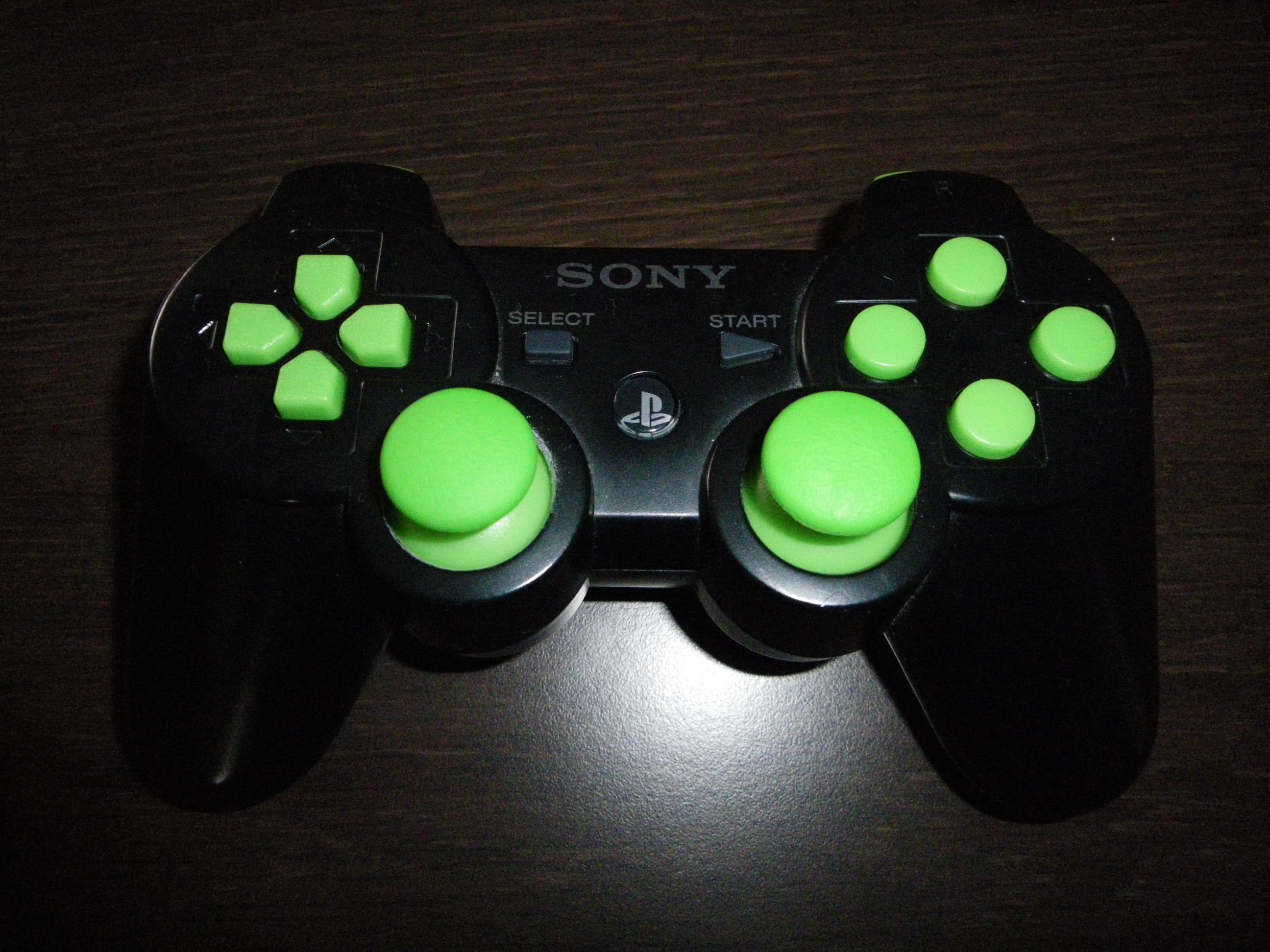 Boutons X, Carré, Triangle, O Pour Manette Officielle Sony PS3 - Occasion